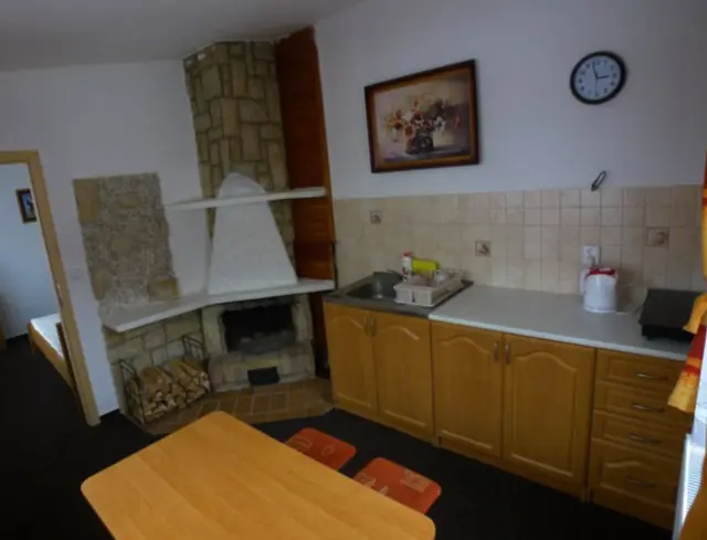 Apartmán s krbem